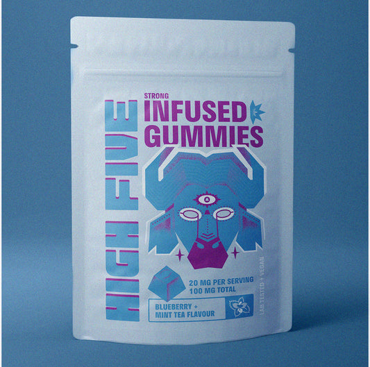 Infused Gummies: Blueberry & Mint Tea Flavour